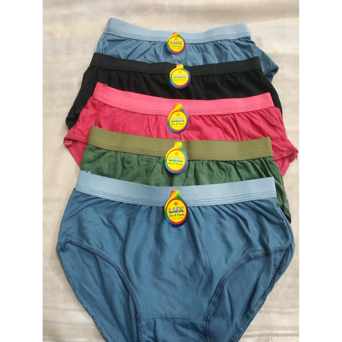 5 pieces cotton panties soft panties comfortable panties