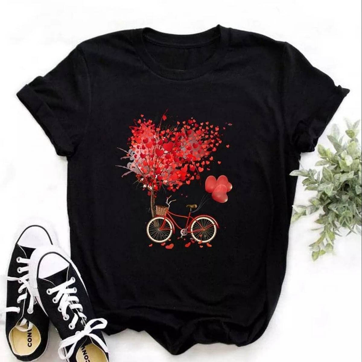 Ladies Short Sleeve Cotton T-Shirt