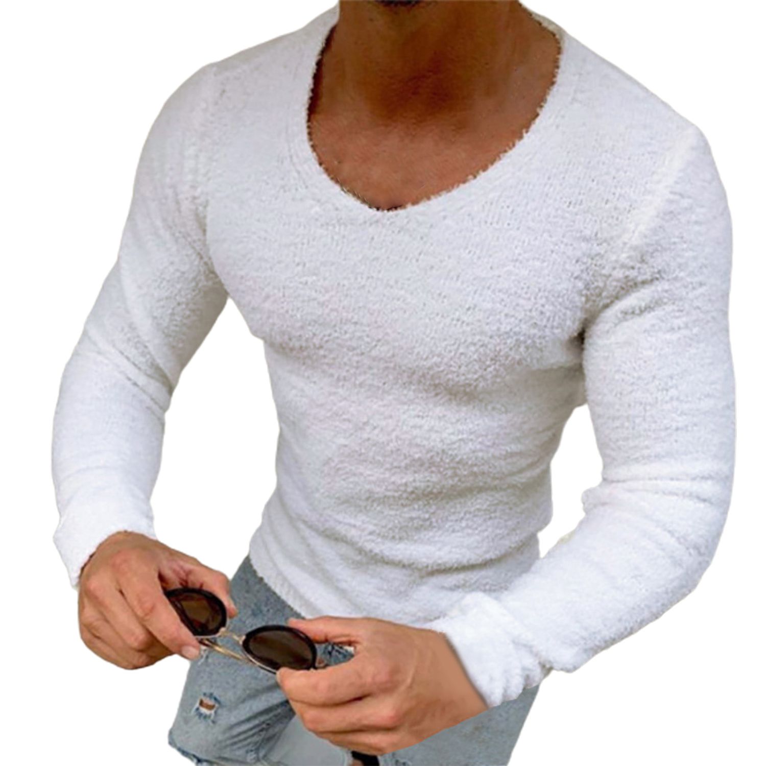 Men Shirt Anti-pilling Young Men Shirt