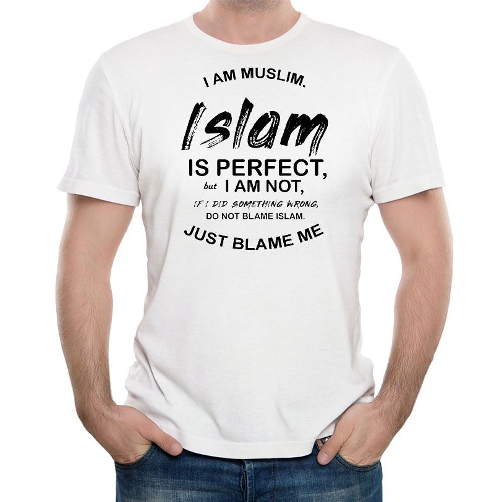White Color Cotton Half Sleeve T-Shirt For Men