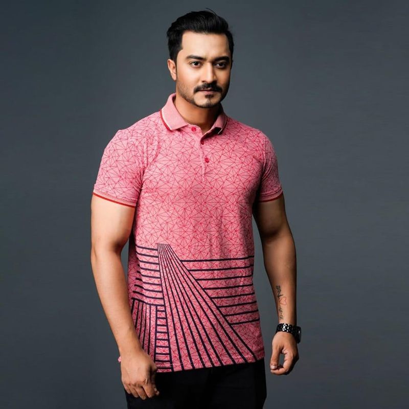 Cotton Short Sleeve Polo for Men