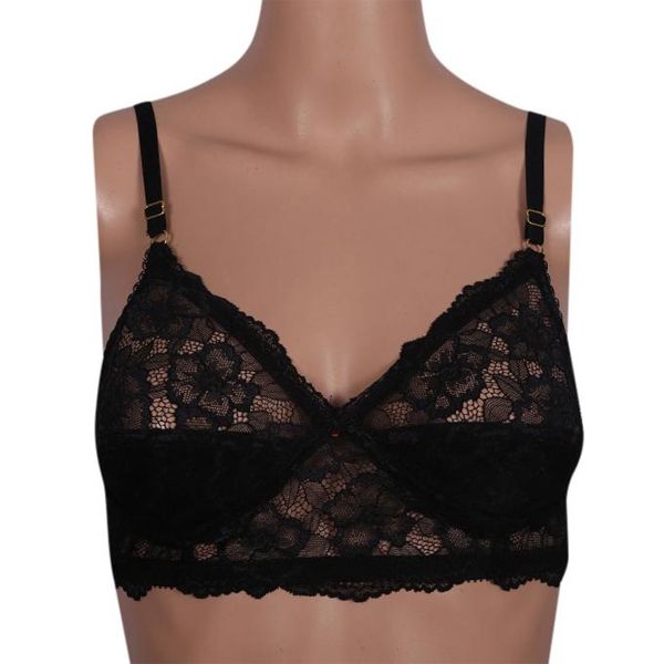 Red Net Bra For Women