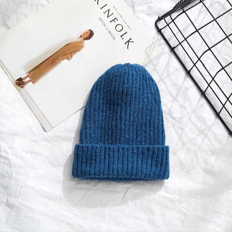 Fashion Solid Color Knit Beanies Winter Hats Warm Man Woman Multiple Colour Skullies Ski Soft Cap Bone Sport