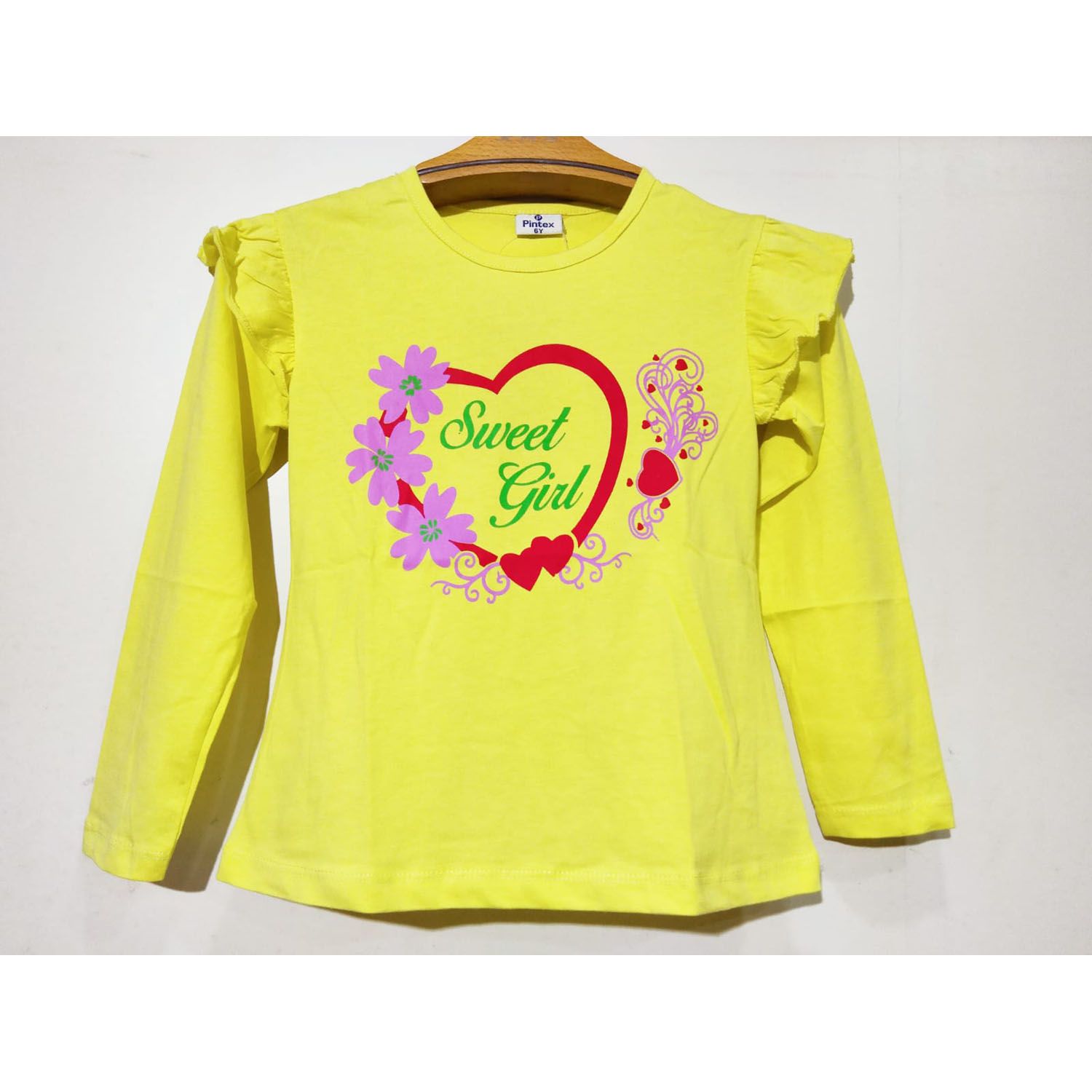 Fashionable Girls Full T-Shirt - Tops For Girls