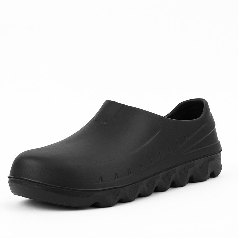 s Kitchen Chef Shoes Slip On Waterproof Workshop Work Shoes Outdoor Casual Antiskid Fishing Shoes Plus Size 38-49