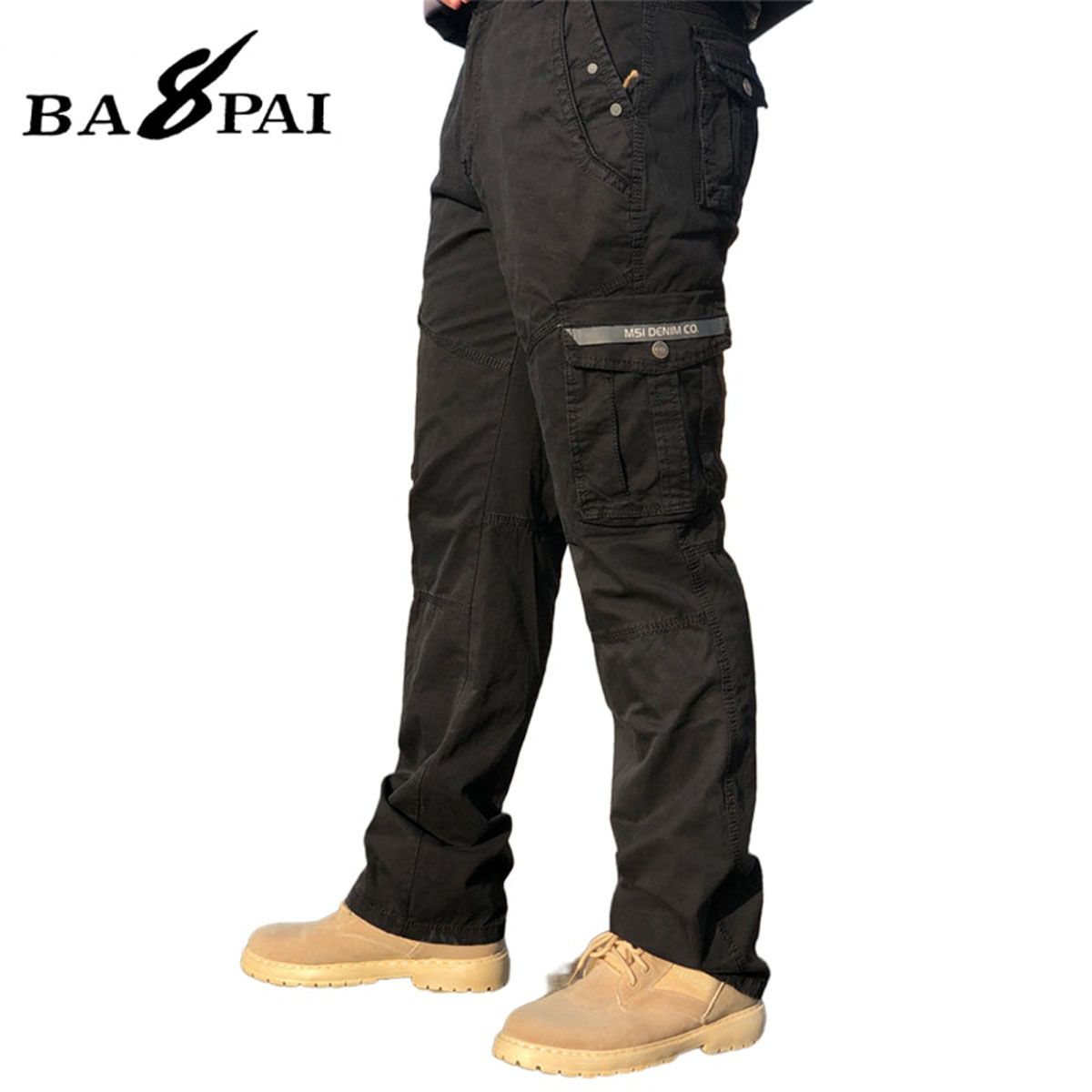 Men's Fashion Work Pants Outdoor Wear-resistant Mountaineering Trousers Work Clothes Street Fashion Cargo Pants