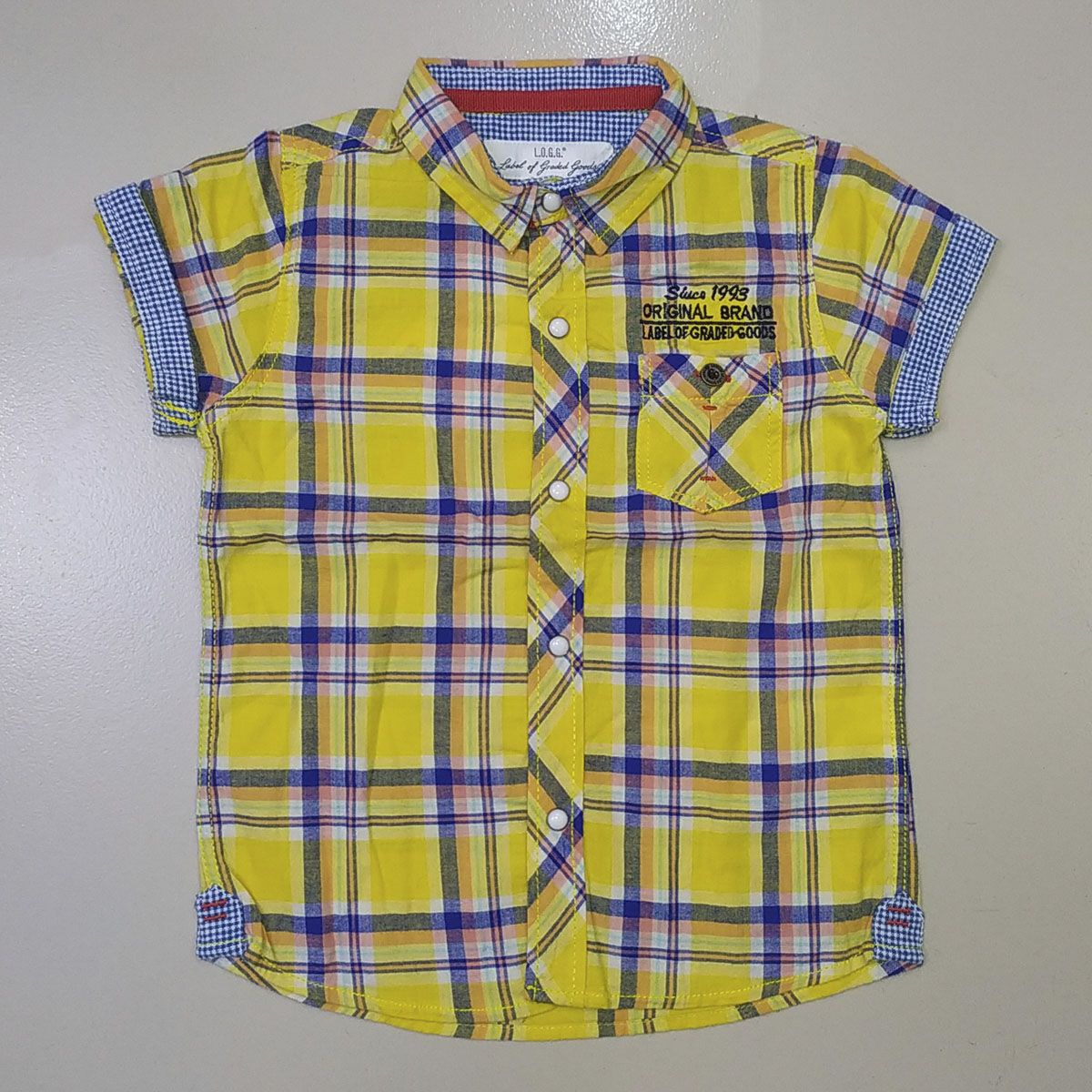 Boys Cotton Half Sleeve Shirt 2-8 Years