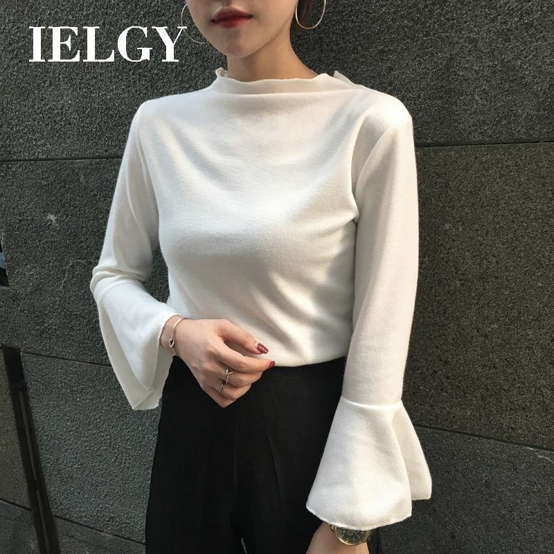 IELGY Vintage Top Korean Long Sleeve T-Shirt