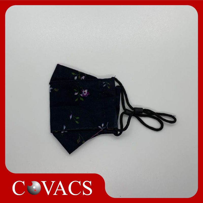 Cotton Baby Mask (012) Easy breath reusable washable 2 layers fabric with adjustable ear-loop