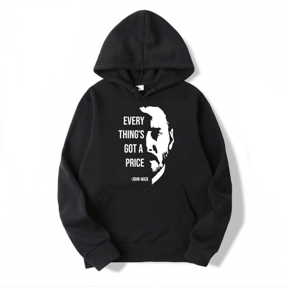 JHON WIKC winter exclusive HOODIE byH R Collection