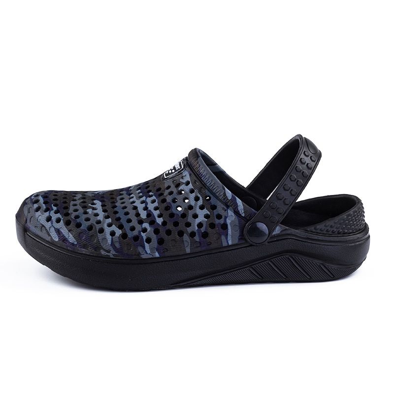 WOTTE Mens Clogs Camo Mens Sandals Summer Beach Slippers Men Outdoor Casual Men Sandals Water Shoes Sandalias Non-slip Bathroom