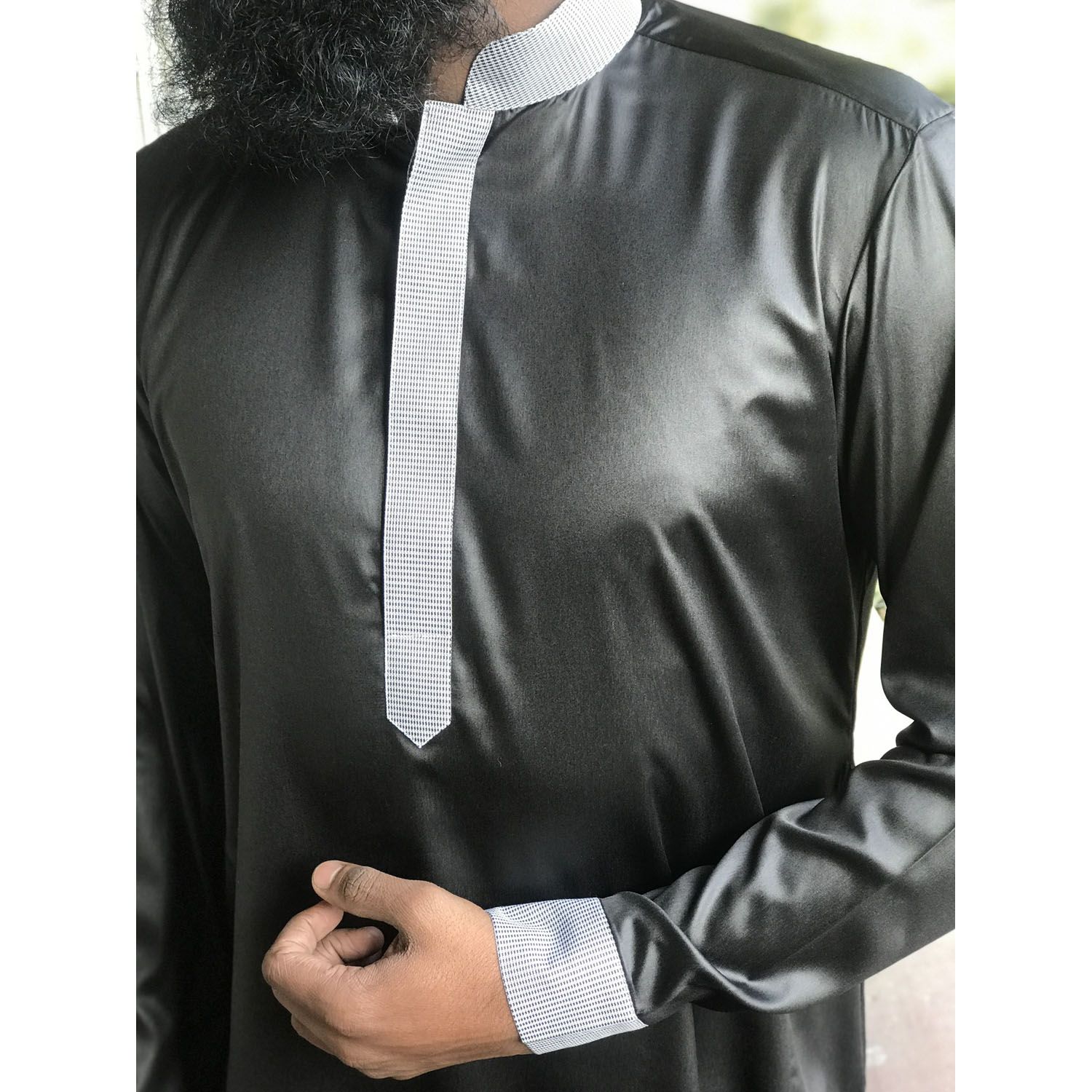 Black Stylish Classy Premium Quality  Punjabi For Men