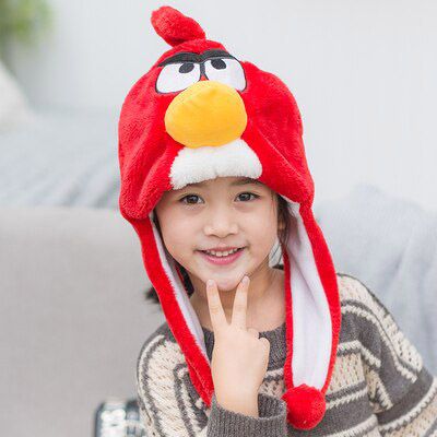 Cute Bunny Plush Hat Funny Playtoy Rabbit Gift Toy for Kids Girls Girlfriend Children Kids Boys Costume Warm Fluffy Cosplay