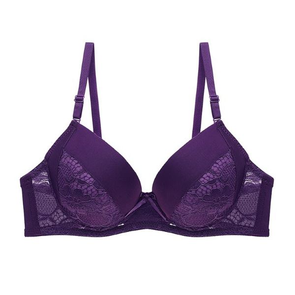 DKERT Women Bras  Lace Bra Underwear Push Up Plus Size Bralette Adjustable Lingerie Bra