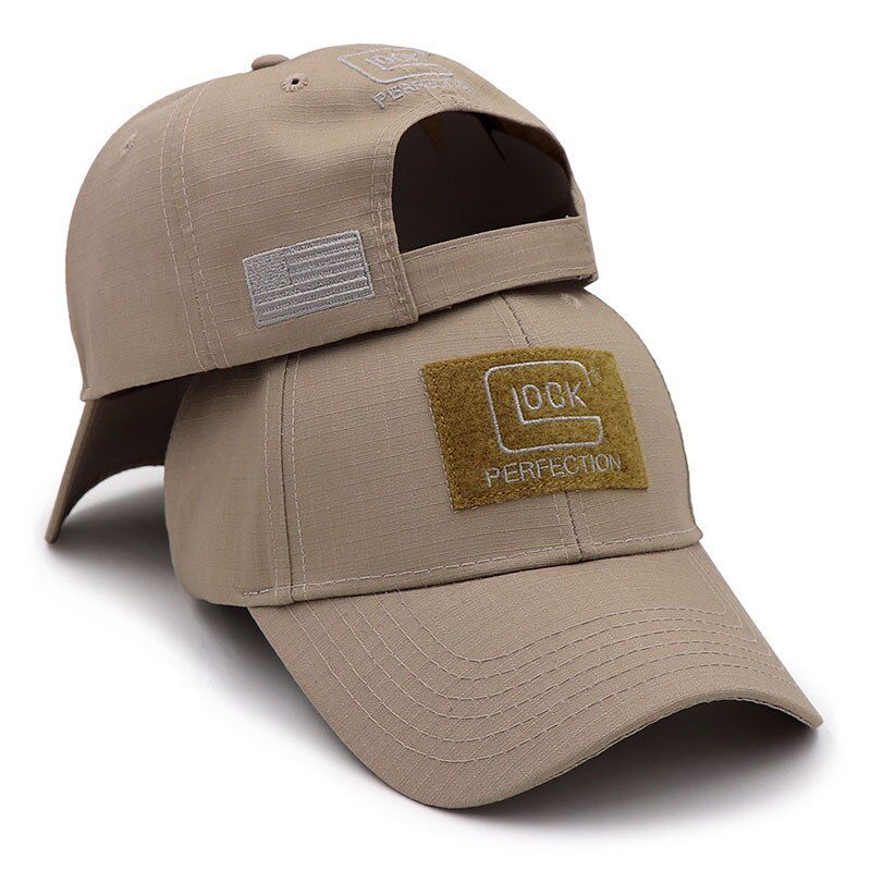 Men's Baseball Cap Sun Visors Golf Caps Hunting Climbing Hiking GLOCK tiro esportivo snapback Hats gorras hombre