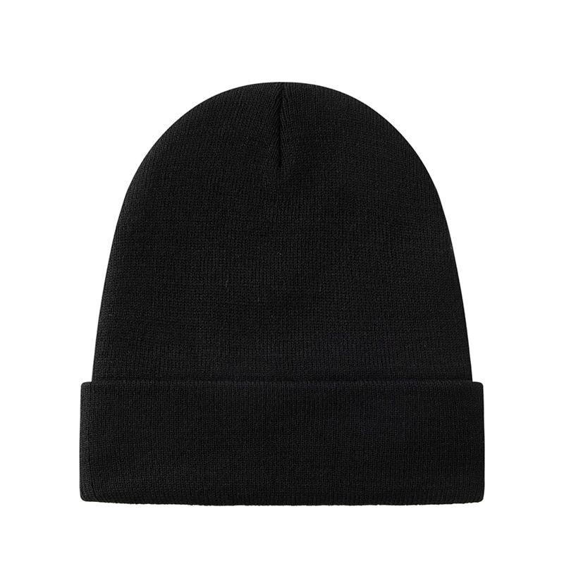 Beanie Hat Uni Winter Hat Acrylic Knitted Beanie Gorro For Women Men Casual Warm Bonnet Autumn Solid Color  Skullies Cap