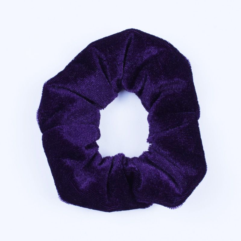 Yfashion Women Solid Color Elastic Hair Bands ie Rope for Hairdressing
