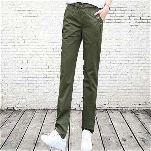 Seven Part Pants Woman Haren Pants Easy Motion Trousers Women Schoolgirl Bound Feet Trousers Leisure Time Pants Sweatpants