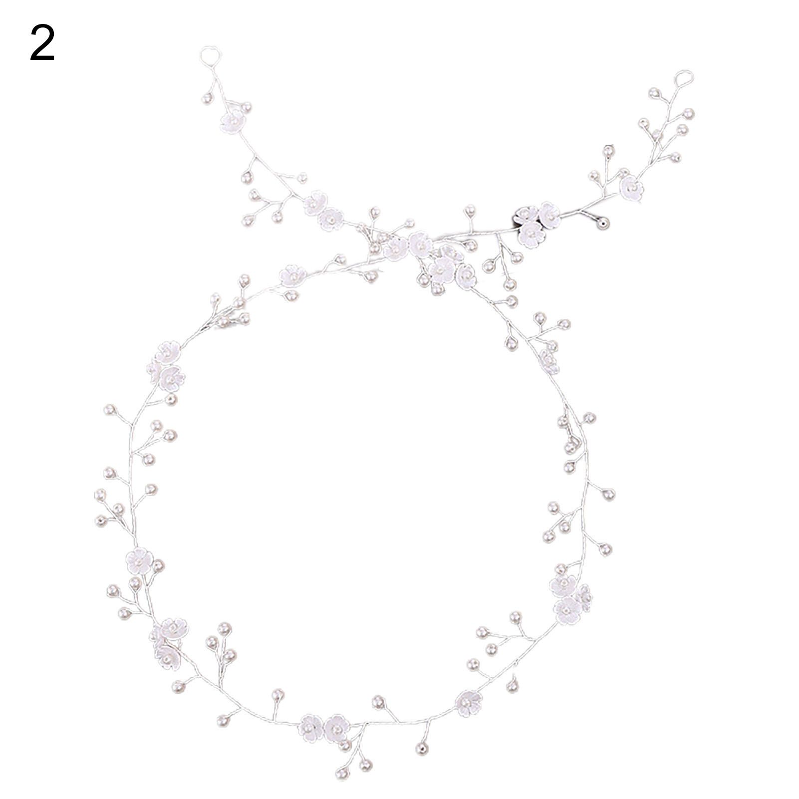Headpiece  Elegant Romantic Style Faux Pearl Headband
