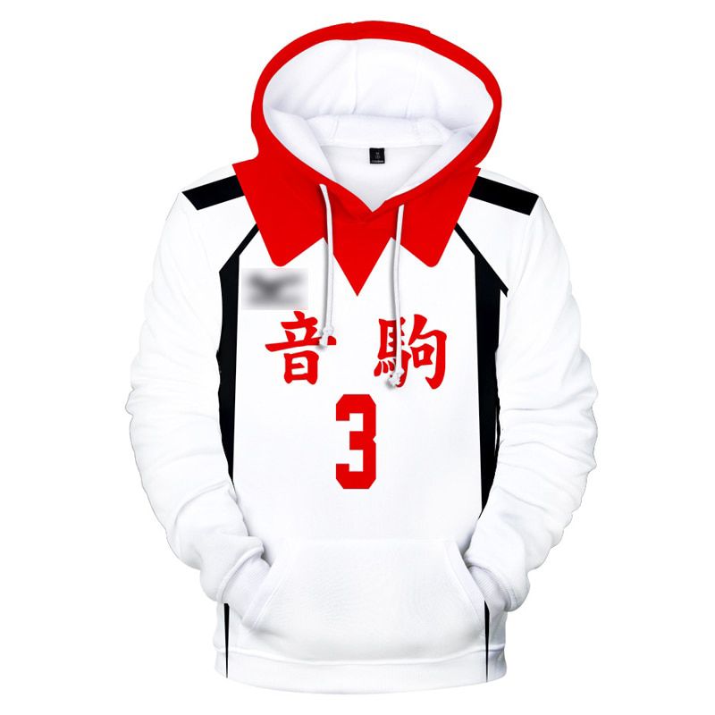 Anime Haikyuu Hoodie Sweatshirt Men/women Cosplay Hoody Hinata Shouyou Hooded Hoodies Volleyball Uniform Boys Tops Casual Full