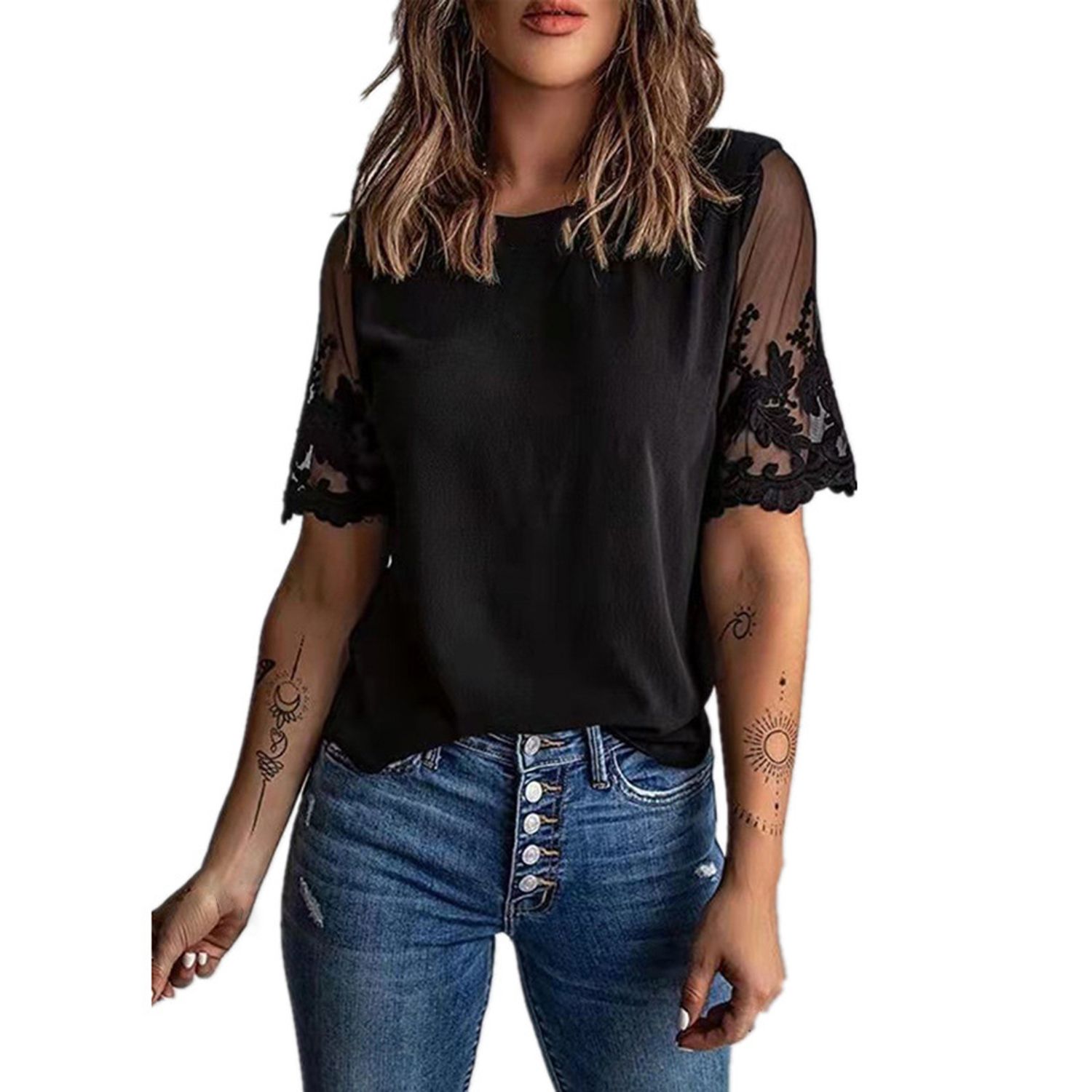 Summer Blouse Loose Casual Summer Blouse