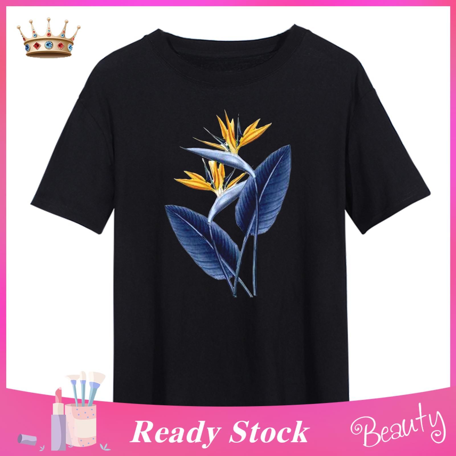 Women T-shirt Print All Match Women T-shirt