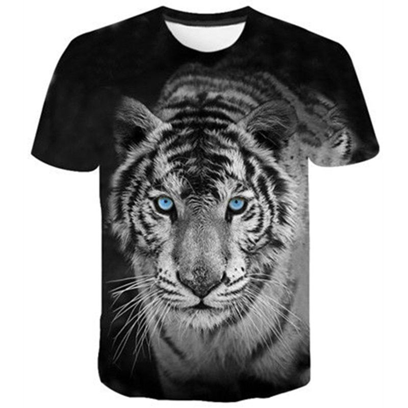 3D Printing  Cool And Funny O-neck Men's Short-sleeved Summer Top Men's Fashion Casual Oversized T-shirt
