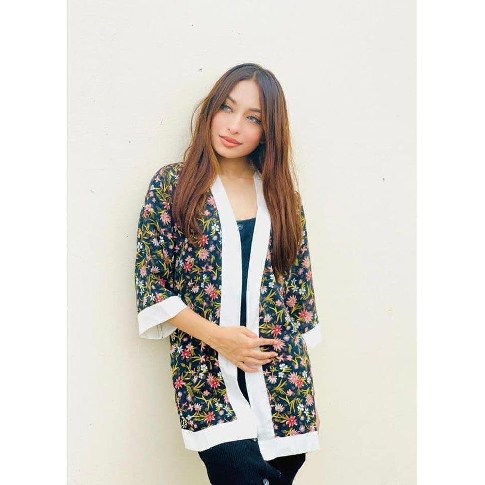 maapco fashions Women's floral Kimono Top