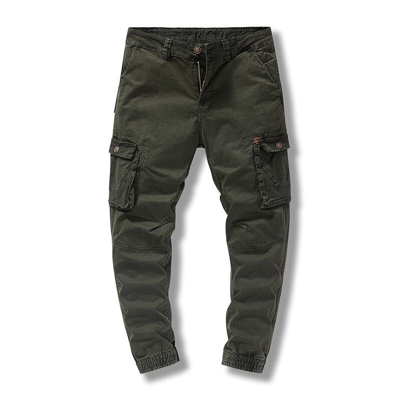 Men Jogger Cargo Pants Cotton Brand Casual Loose Tactical  Pants Men Fashion Streetwear Men Trousers Big Size