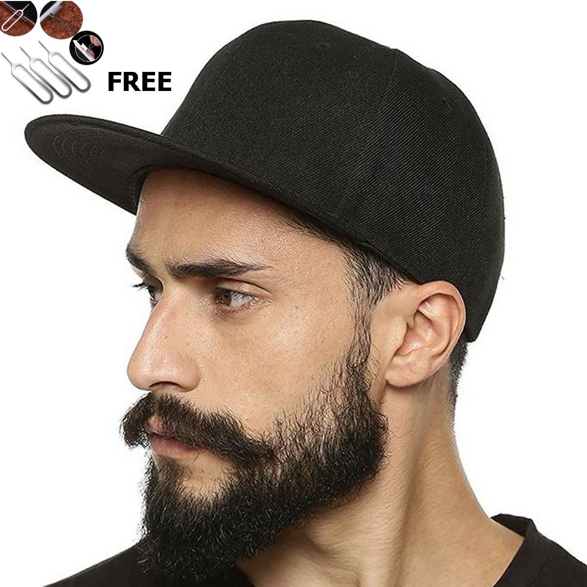 Black DJ Cap For Men