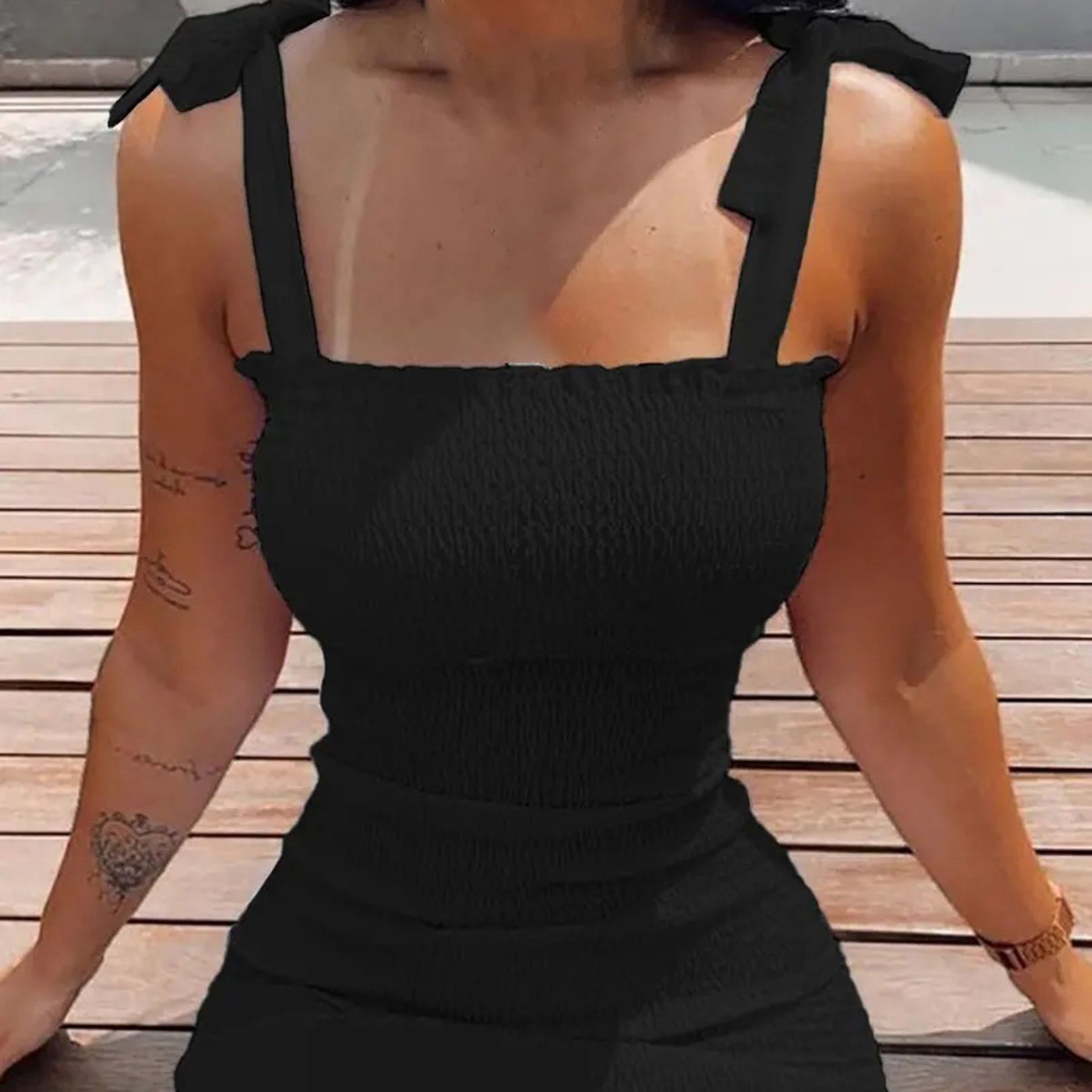 Lady Dress Stretchable Visual Experience Breathable Women Dress