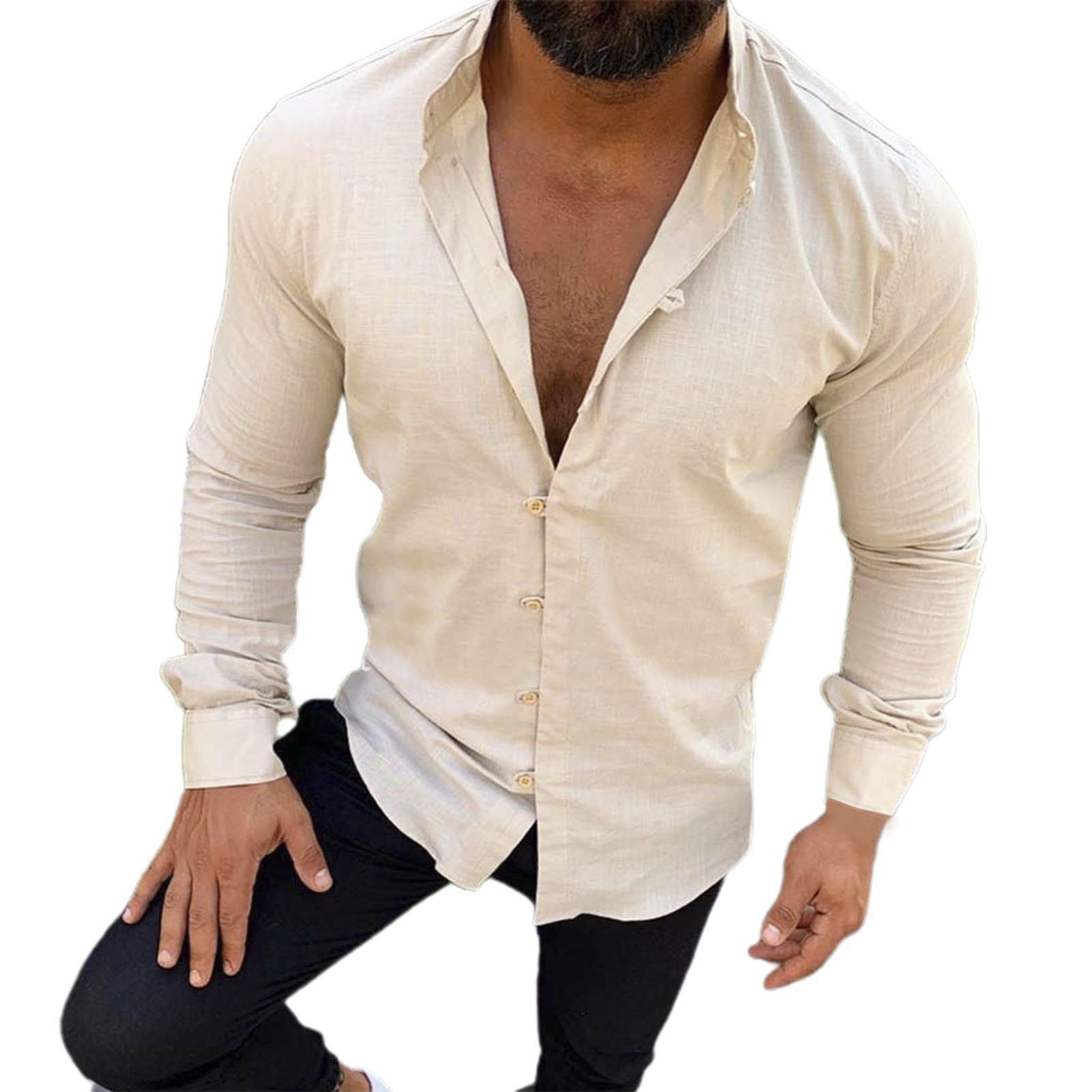 Men Top Cardigan Casual Male Spring Top