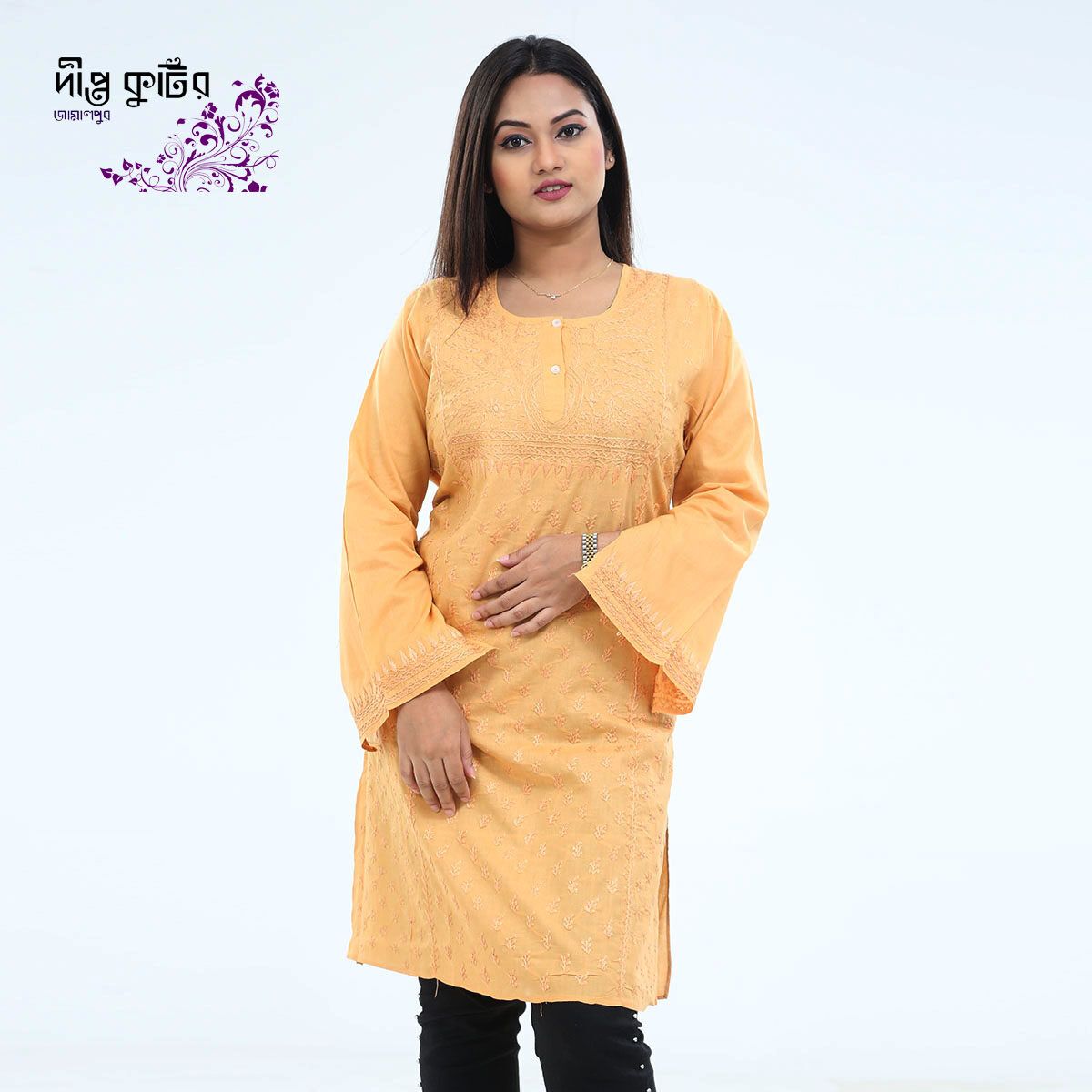 Kurti Ladies Panjabi Color Cotton Kurti for Women