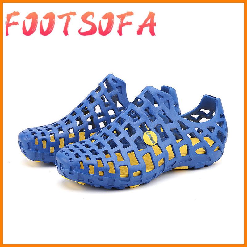 Sooneeya New Summer Beach Sandals Women Water Shoes Women Crogs Hollow Couple Sandals Woman EVA Shoes Hollow Plus Size