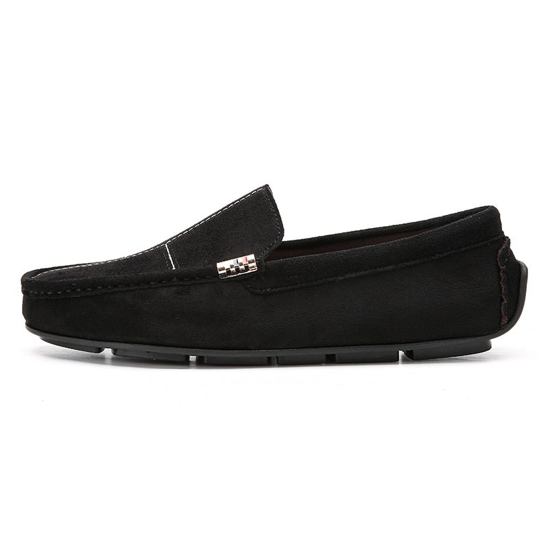 Casual Shoes Men Formal Business Men's Flats Leather Loafers Moccasins Trend Fashion Loafers Brogue Shoes Comfy  Non-Slip