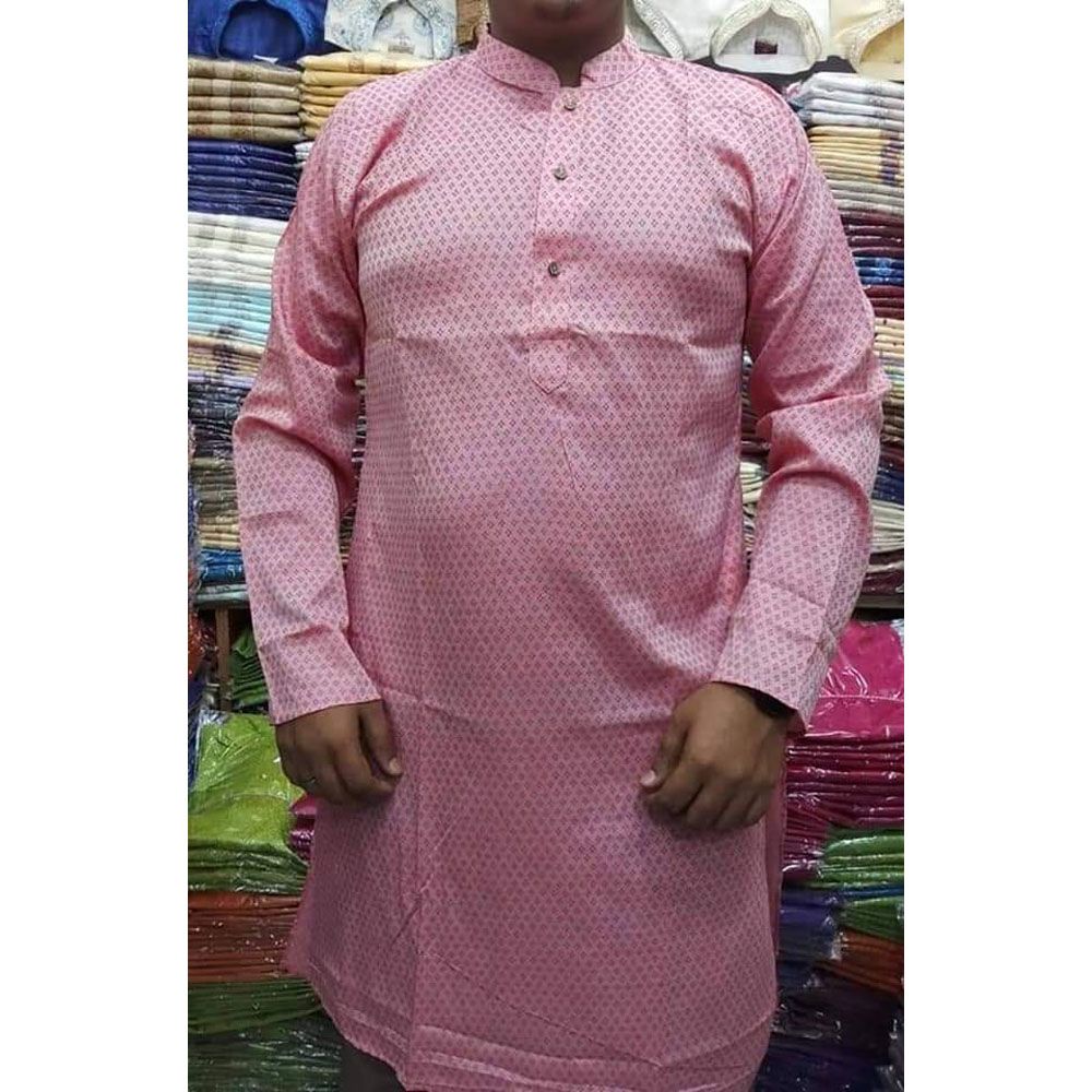 Silk Cotton Panjabi for Men