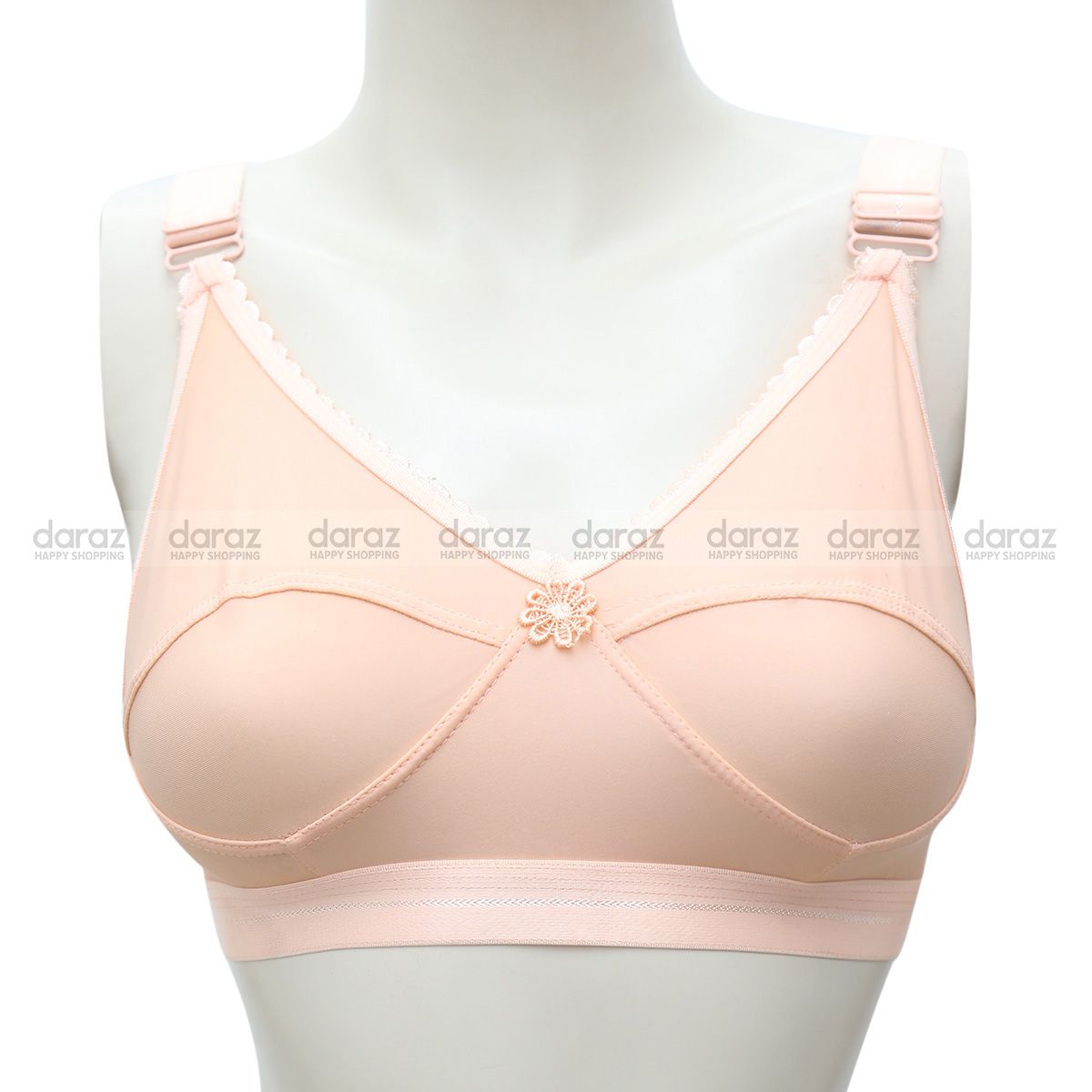 Slim-fit Very Comfortable Stretchable GUDDI Bra For Woman - Cream