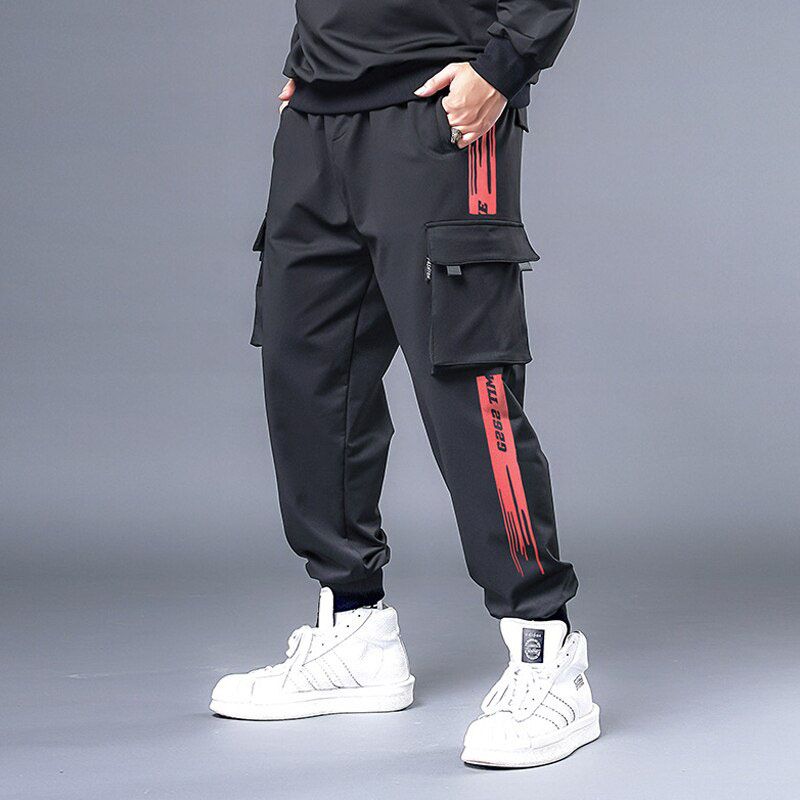 Big Size 7XL Hop Streetwear Cargo Pant Men Oversize Pants Sweatpants Male Jogger Casual Fashion Trousers Plus Szie HX527