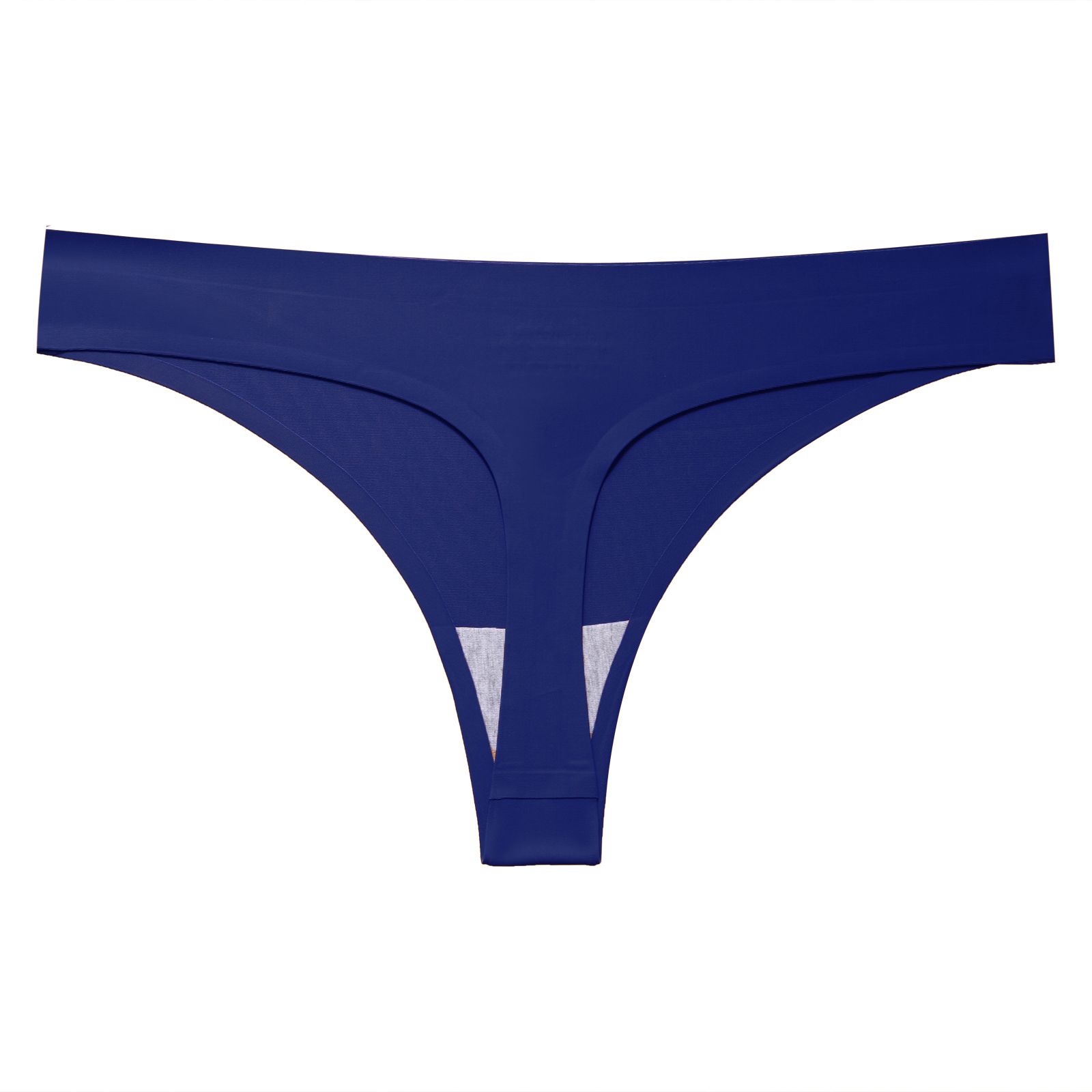 Ice Silk Women's Thongs Seamless Panties for Girls Traceless Bikini Big Size Underwear Low-Rise T-Back