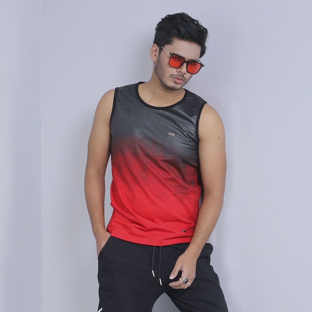 Summer Exclusive Printed Tank Top For Men's By Swapon's World - 15138T