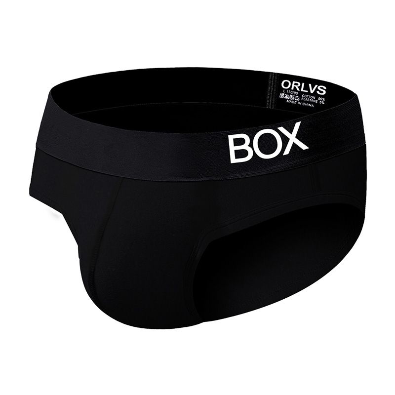 CMENIN ORLVS (1 Pieces) Tight Milk Fiber Underwear Men Jockstrap Briefs Low Waist Men Underpants Male Panties Print Mens Innerwear OR6601