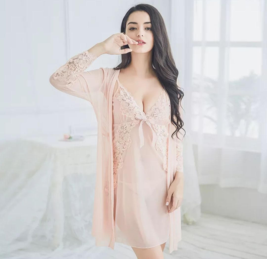 Sexy Honeymoon Nighty For Women Nightgown Female Night Dress - Night Dress For Women