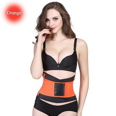 Waist Trainer Women Corset Shapers Slimming Belt Modeling S Body Shaper Slimming Corset Waist Belt Neoprene LumBack Belt