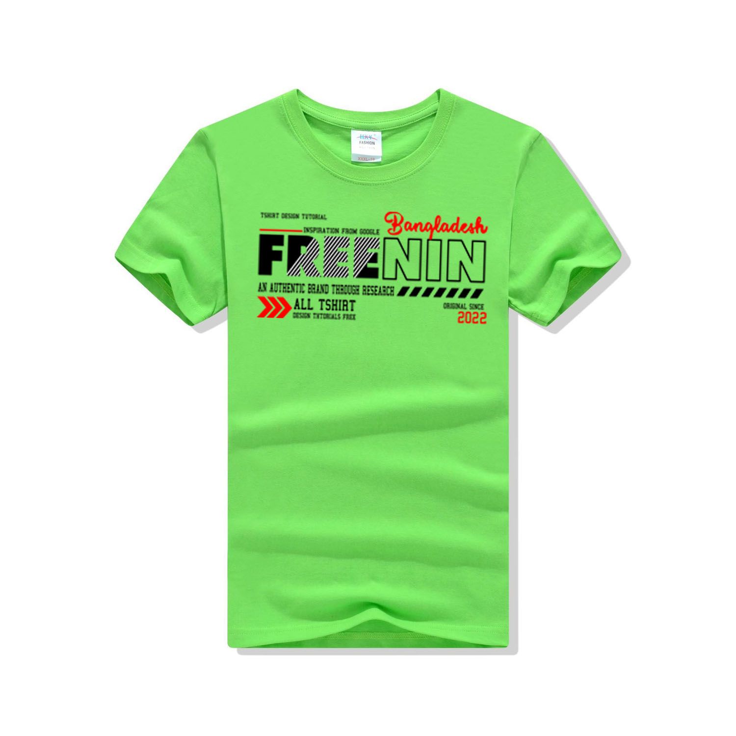 New Dizain Daraz E T Shirt Export 100%Cotton High Quality Half Sleeve T-Shirt For Men - Genji