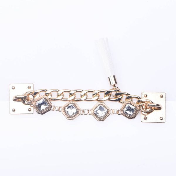 1 Pcs New Designer Chain Shoe Charms Croc Accessories Decoration for Croc Clog Shoes Pendant Buckle for Girl Gift