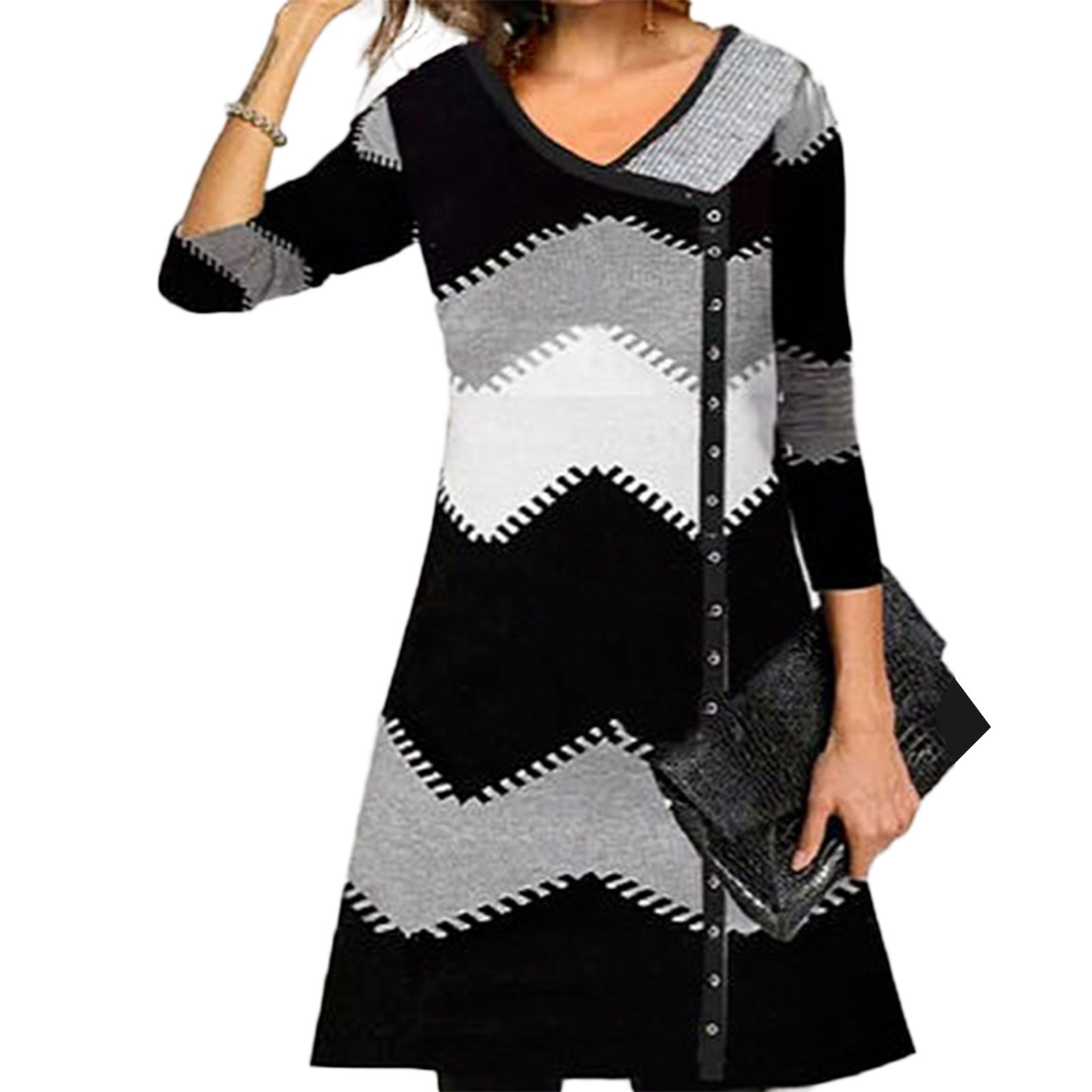 Lady Dress Pullover Casual Women Dress