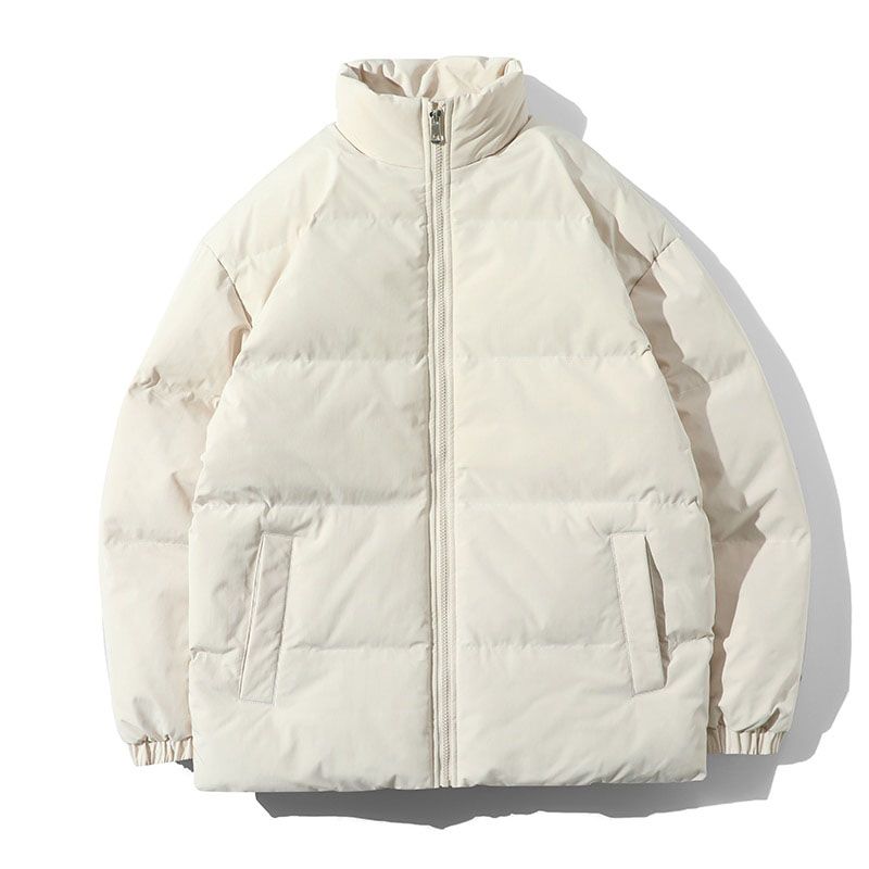 Autumn Winter Men Parkas Coat Jacket Men Stand-up Collar Trend Thickening Warm Plus Size Men Women's Parkas Coat Jacket
