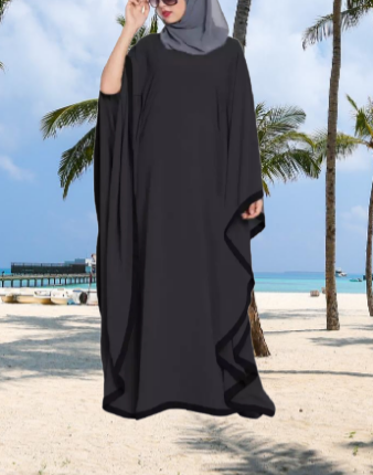 Kaftan Abaya Bourka For Women ( DUBAI CHERRY FABRIC)