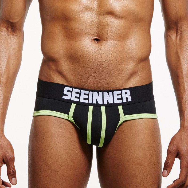 Men Briefs Cotton Breathable Male Panties Cueca Tanga U Pouch Comfortable Underpants Slip Homme