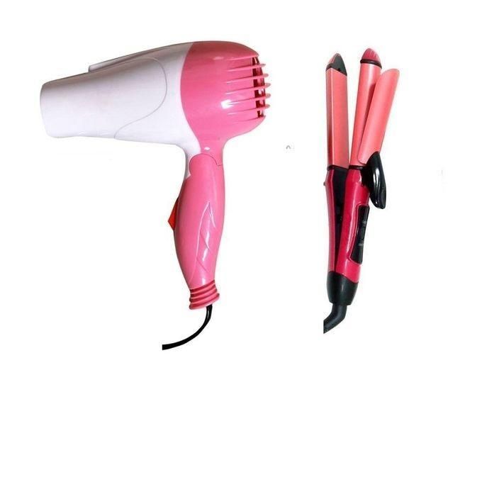 Combo of Hair Straightener and Hair Dryer